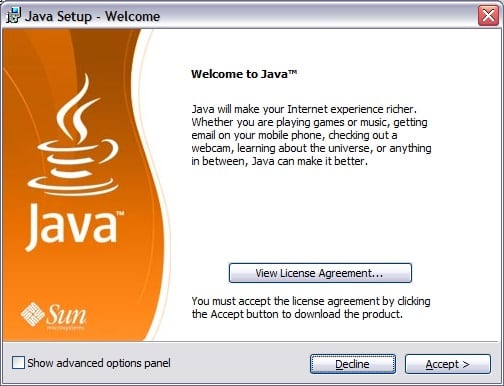 Обновление Java